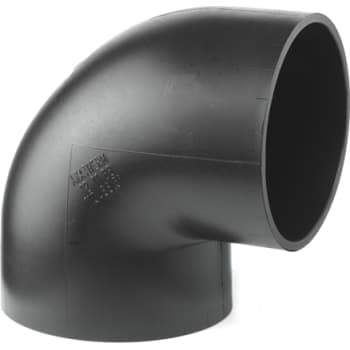[184034310] Geberit 110 mm 88,5° sort PEH-afløbsbøjning