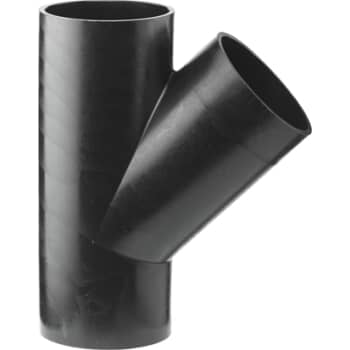 [184056275] Geberit 75 mm 45° sort PEH-afløbsgrenrør