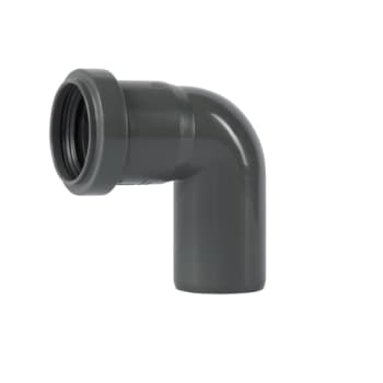 [186113640] 40 mm x 87° Bøjning PP grå