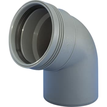 [186134032] Wavin 32 mm x 67,5° Bøjning afløb grå PP