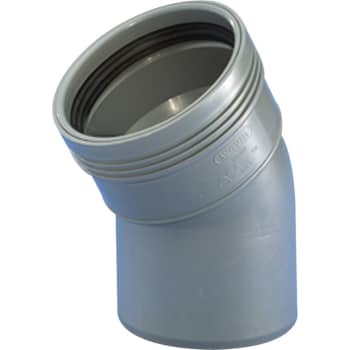 [186164050] Wavin Ø50 mm 30° bøjning PP grå