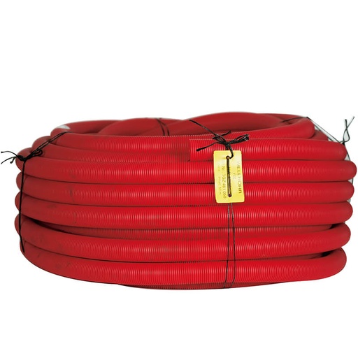 [7930501902] Flexrør 46 / 40mm rød - pr. meter