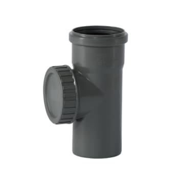 [186482675] 75 mm Renserør PP grå