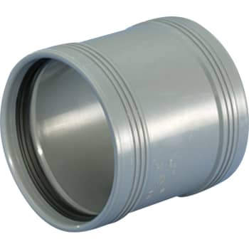 [186543040] Wavin 40 mm grå PP-afløbsskydemuffe