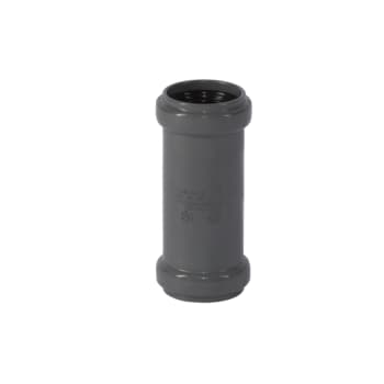 [186551632] 32 mm dobbelt muffe grå