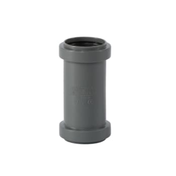 [186551640] 40 mm dobbelt muffe grå