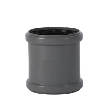 [186553710] Ostendorf muffe Ø110mm, grå PP