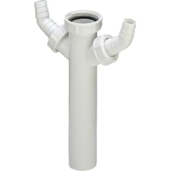 [188687040] 1.1/2" x 40 mm Tilslutningsrør med dobbelt studs