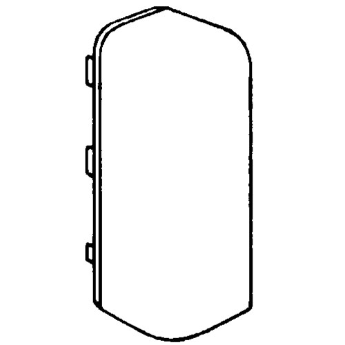 [7936010947] Endestykke højre f. 20051 perlehvid