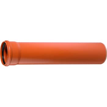 [191046202] Ostendorf 160 x 2000 mm PVC-kloakrør m/mf., kl. N SN4, EN 13476