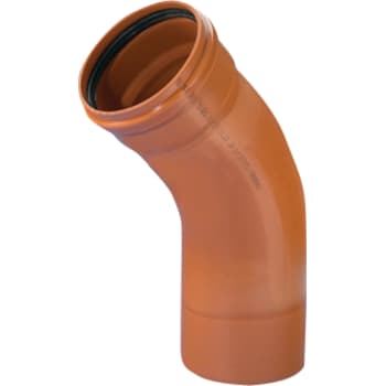[191250000] Wavin 250 mm 45 gr. PVC-kloakbøjning