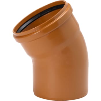[191268005] Uponor 200 mm 30 gr. PVC-kloakbøjning