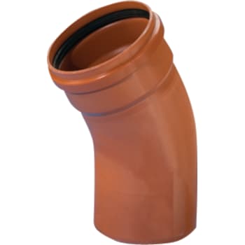 [191270000] Wavin 250 mm 30 gr. PVC-kloakbøjning