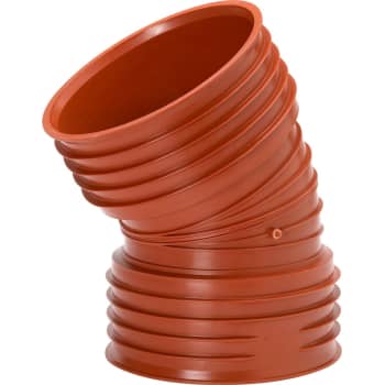 [191356320] Uponor Double/Rib2 315 mm 30 gr. PP-bøjning, uden gummiringe