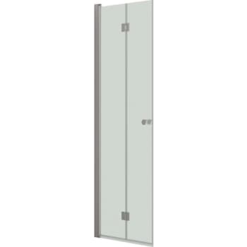[674182011] Dansani Match "B" Foldedør 200*67-69 cm satin / klart glas