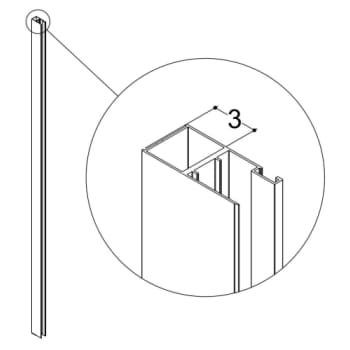 [674189901] Kit til rørgennemføring, til synlige vandrør A/B/E
