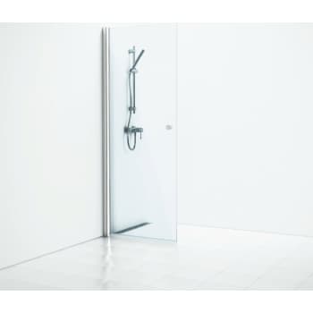 [675662130] Skoga brusedør Lige 57 Alu Blank/Klart