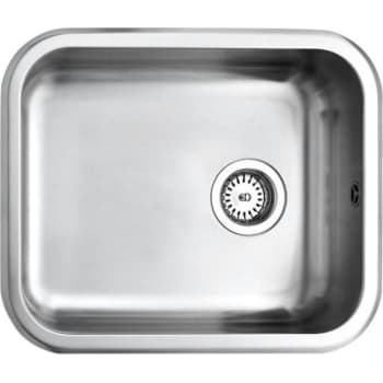 [681191130] Juvel Barents vask BA5016 50x40cm med strainer, børstet