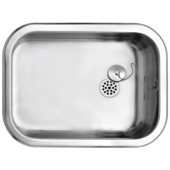 [681196100] Intra Juvel Barents vask K480 48 x 34 cm med prop, børstet