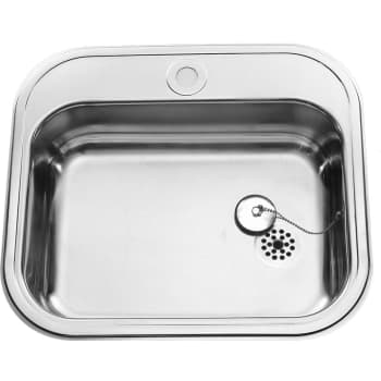 [681216100] Juvel Barents vask BK480B1 48x34 cm til nedfældning, med prop,