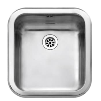 [681242100] Juvel Barents vask 34 x 30 cm med prop, børstet