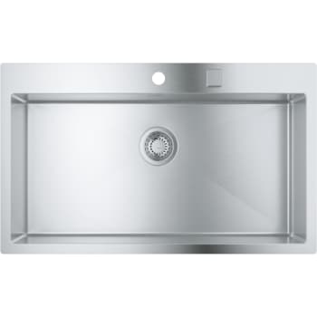 [681313810] GROHE K800, Rustfri stålvask, nedfældet/planlimet, 846x510mm