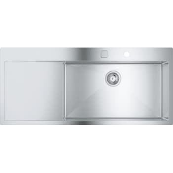 [681882610] GROHE K1000, Rustfri stålvask, nedfældet/planlimet, 1160x520mm