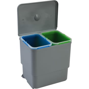 [684150000] Intra Juvel Sesamo2 affaldssbeholder 2 x 8 liter