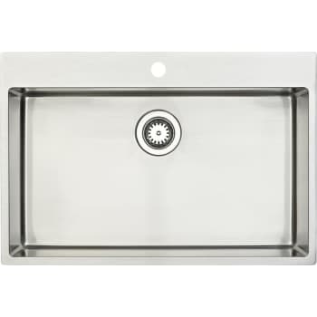 [689300051] Kubus 720 soft køkkenvask i rustfrit stål radius 10 indvendig