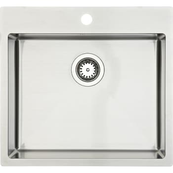 [689300054] Kubus 540 soft køkkenvask i rustfrit stål radius 10 indvendig