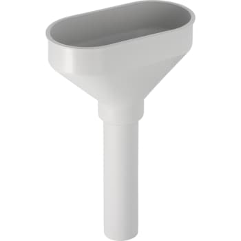 [693472000] PP drypkop oval ø 40 mm, hvid