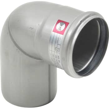 [160201075] Ø 75 mm x 87,5° Bøjning rustfri AISI304/EN1.4301 BLÜCHER