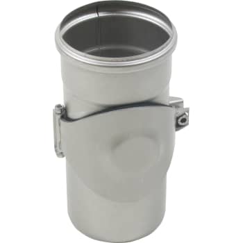 [160247110] 110 mm Rør med renseadgang rustfri AISI304/EN1.4301 BLÜCHER