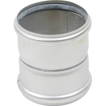 [160275410] 110mm bm dobbeltmuffe aisi316