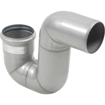[160381375] 75 mm x 87° P-vandlås syrefast AISI316L/EN1.4404 BLÜCHER