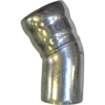 [161254000] 100 mm x 30° Bøjning afløb stål GM-X