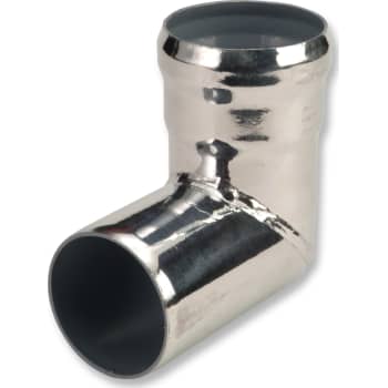 [161355000] 70 mm Vinkel normalmuffe afløb stål GM-X
