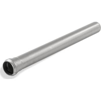 [165001025] ACO 50 x 250 mm rustfrit afløbsrør med muffe, AISI 304