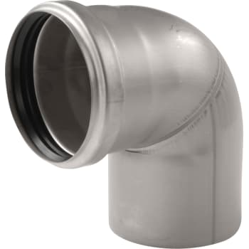 [165012110] ACO 110 mm 87° rustfri afløbsbøjning, AISI 304
