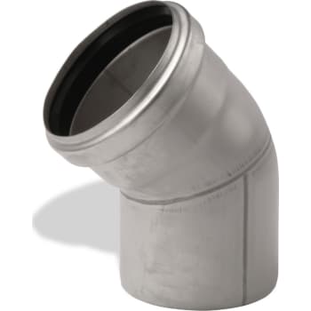 [165017075] ACO 75 mm 30° rustfri afløbsbøjning, AISI 304