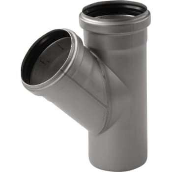 [165025110] ACO 110 mm 45° rustfri afløbsgrenrør, AISI 304