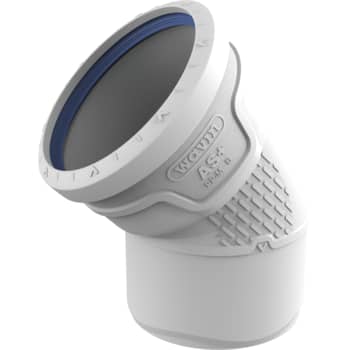 [183382110] Wavin AS+ bøjning 110x45°