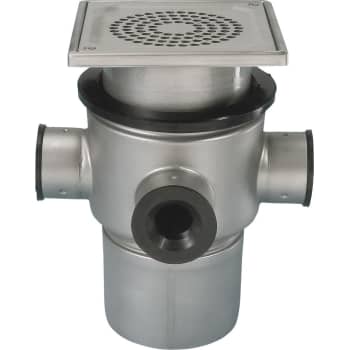 [152901346] ACO 110 mm afløbsskål til beton, med studs, lodret