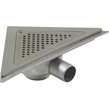 [153300212] BLÜCHER 50 mm hjørneafløb til smøremembran, uden studs, vandret