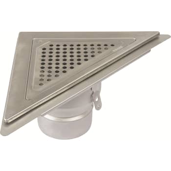 [153301216] BLÜCHER 110 mm hjørneafløb til smøremembran, uden studs, lodret