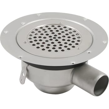 [153314112] BLÜCHER 50 mm afløbsskål til vinyl, uden studs, vandret