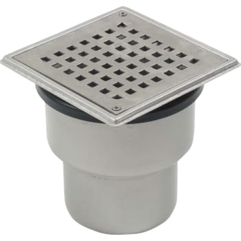 [153321116] BLÜCHER 110 mm afløbsskål til beton, uden studs, lodret, flex
