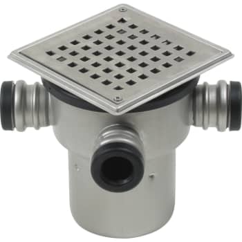 [153321216] BLÜCHER 110 mm afløbsskål til beton, med studs, lodret, flex