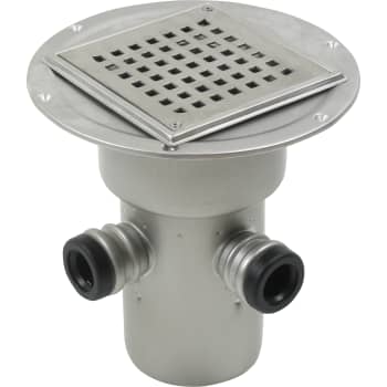 [153595316] BLÜCHER 110 mm afløbsskål t/smøremembran, m/studs, lodret, lang