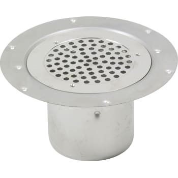 [153610316] BLÜCHER 110 mm afløbsskål til vinyl, uden studs, lodret